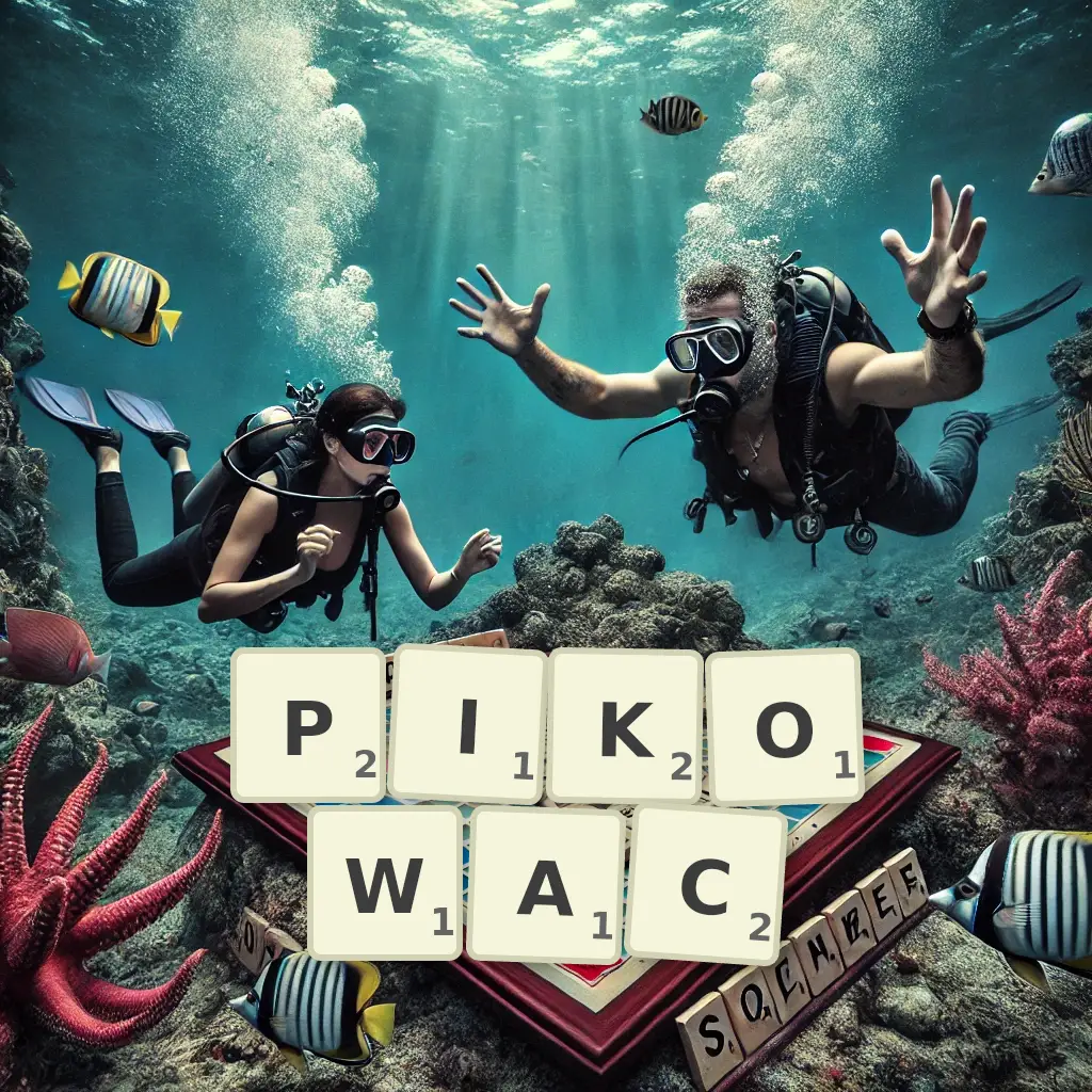 Słowa z liter PIKOWAĆ