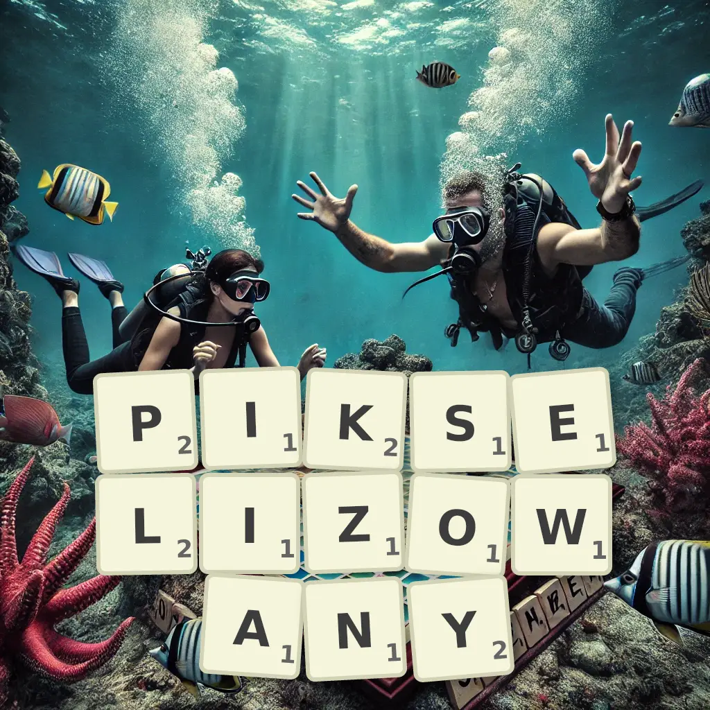 Słowa z liter PIKSELIZOWANY