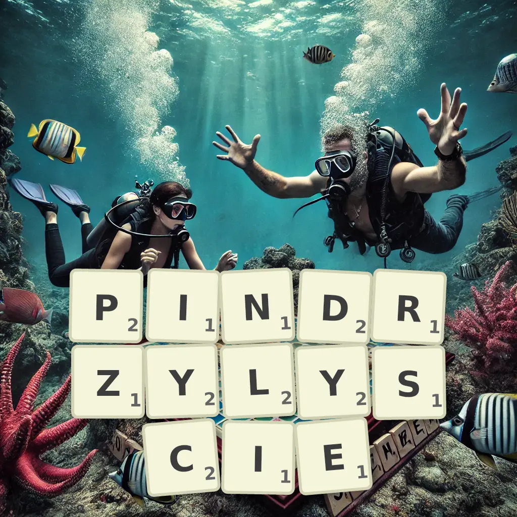 Słowa z liter PINDRZYŁYŚCIE