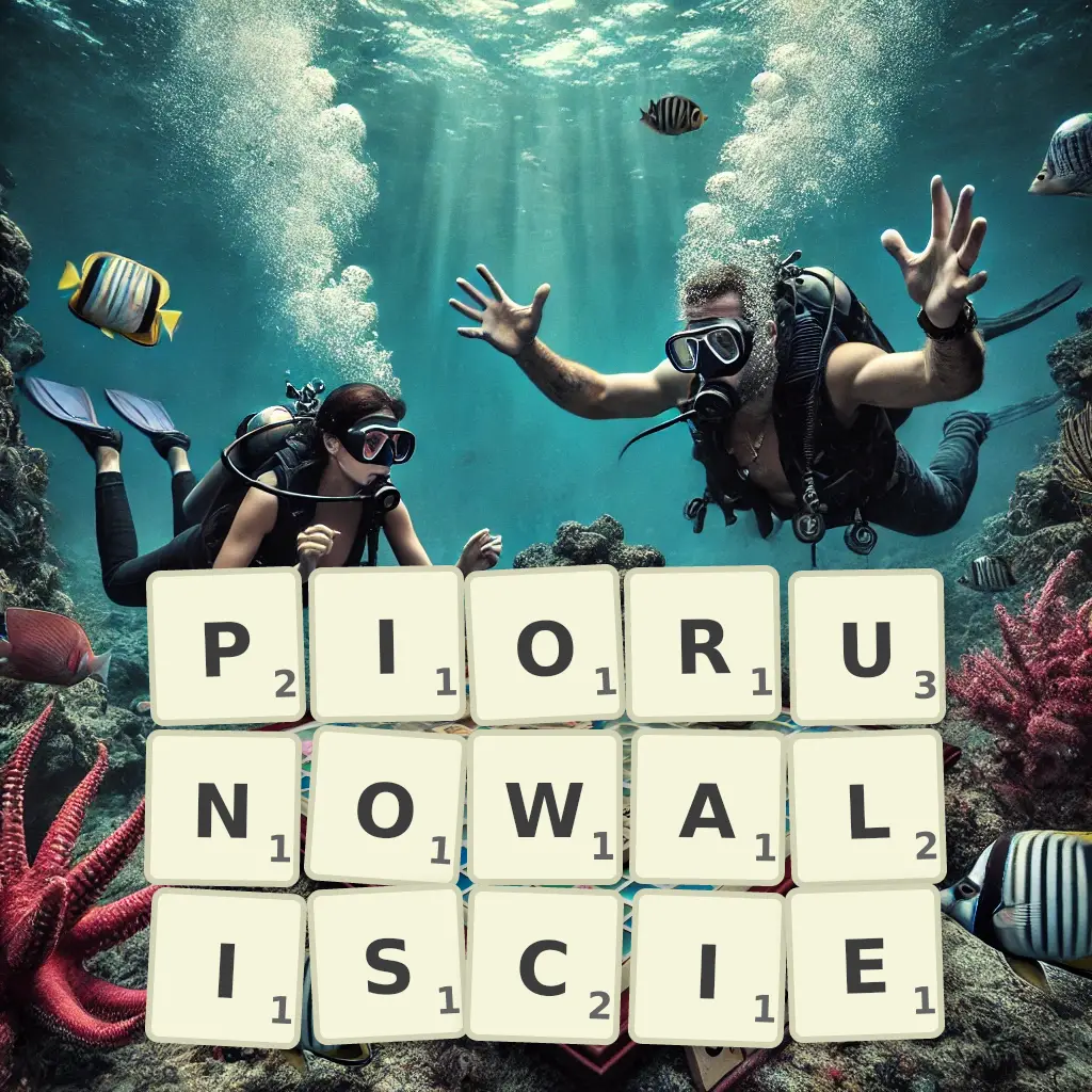 Słowa z liter PIORUNOWALIŚCIE