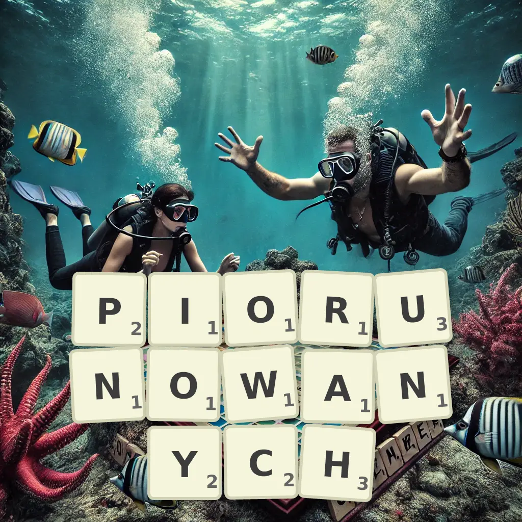 Słowa z liter PIORUNOWANYCH