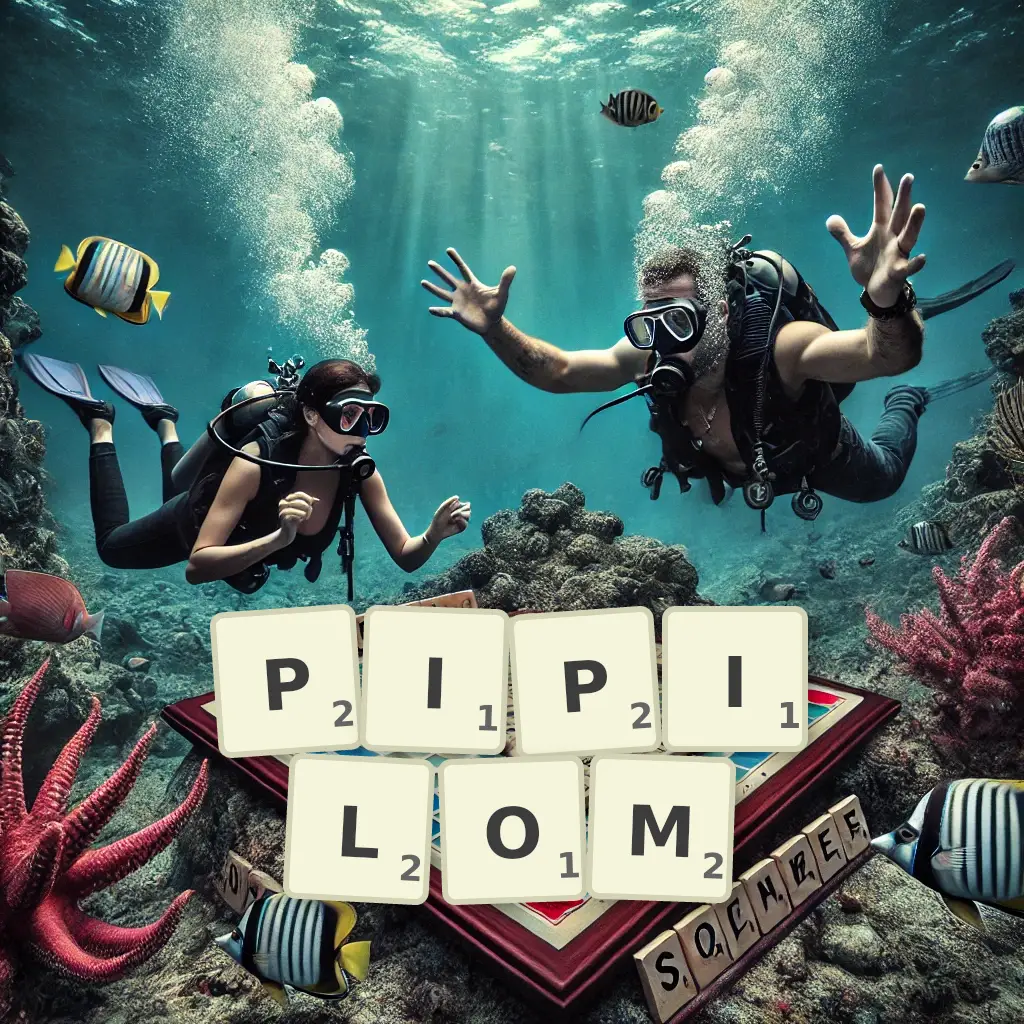 Słowa z liter PIPILOM