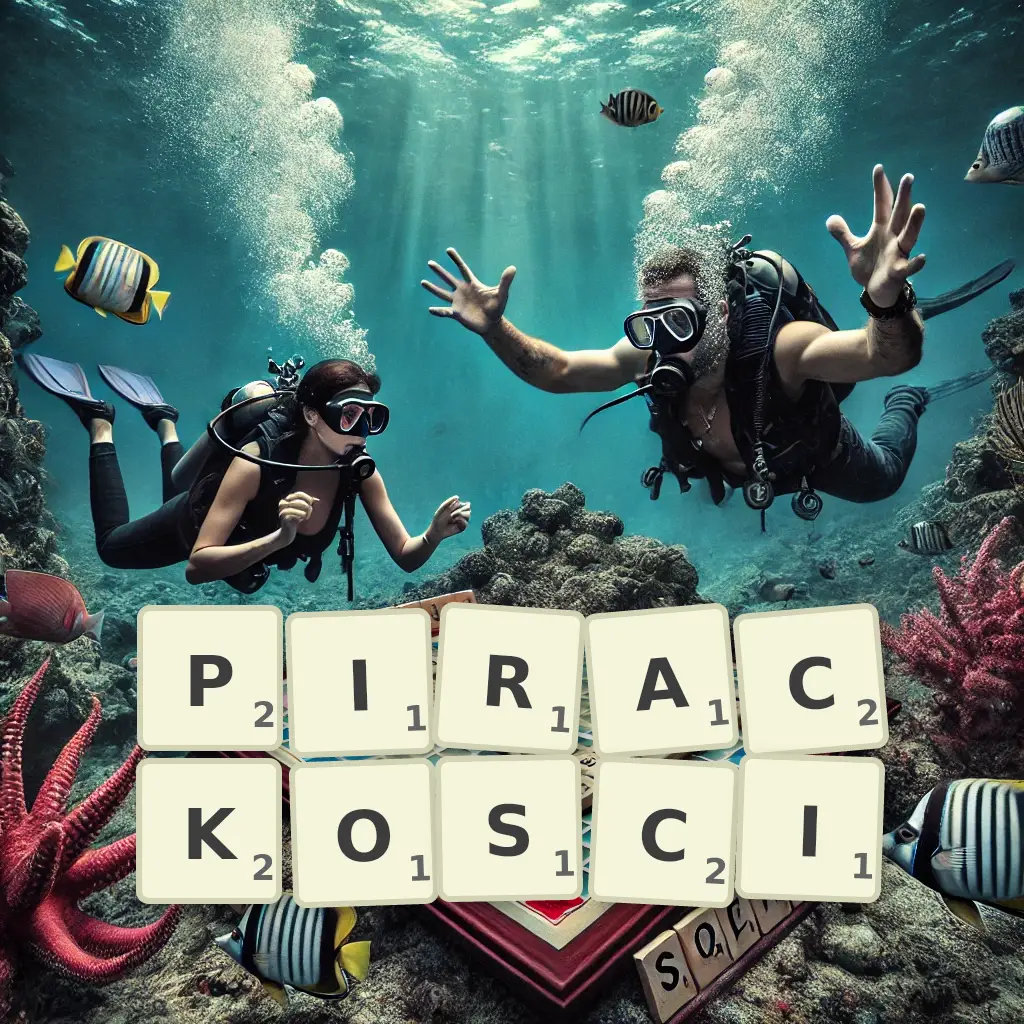 Słowa z liter PIRACKOŚCI