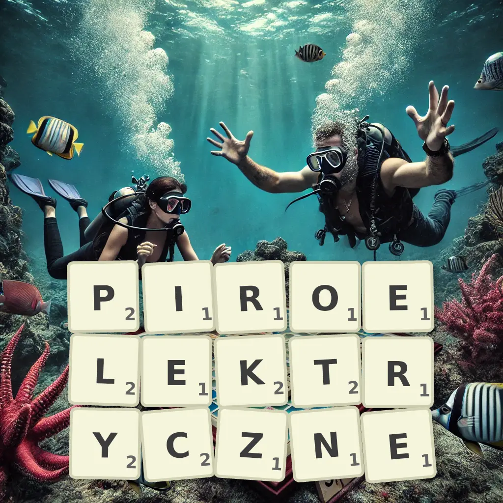 Słowa z liter PIROELEKTRYCZNE