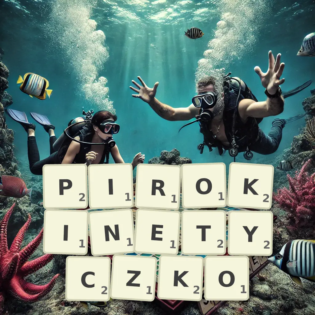 Słowa z liter PIROKINETYCZKO