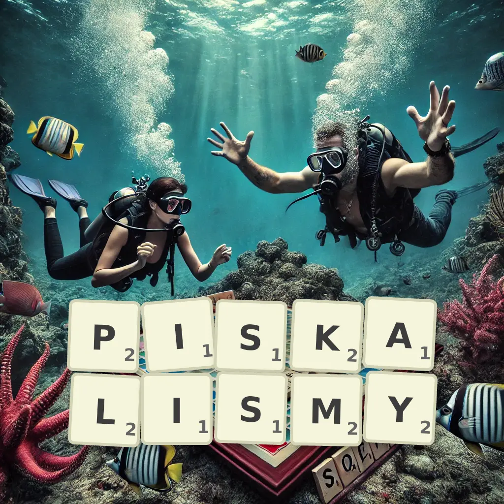 Słowa z liter PISKALIŚMY