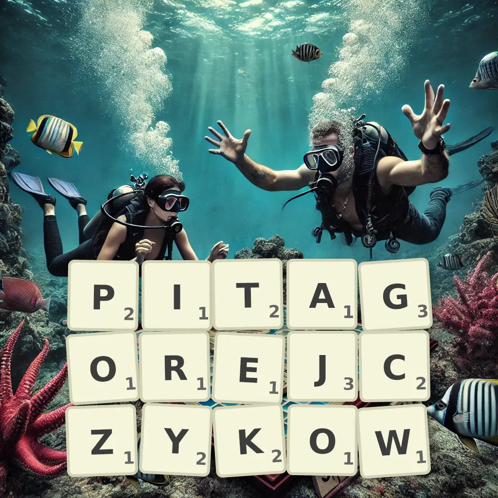 Słowa z liter PITAGOREJCZYKÓW