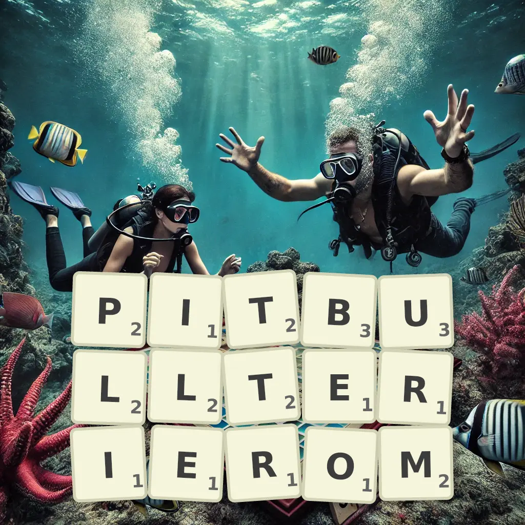 Słowa z liter PITBULLTERIEROM
