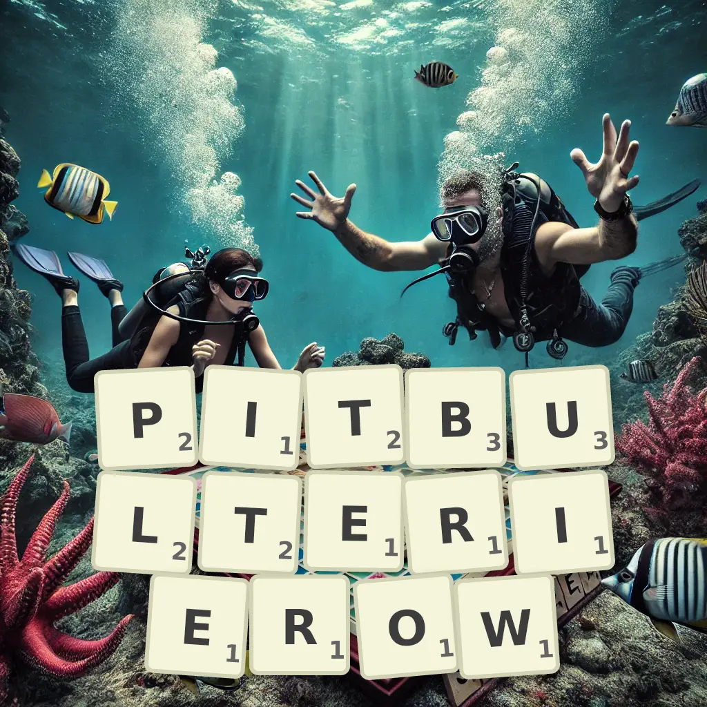 Słowa z liter PITBULTERIERÓW