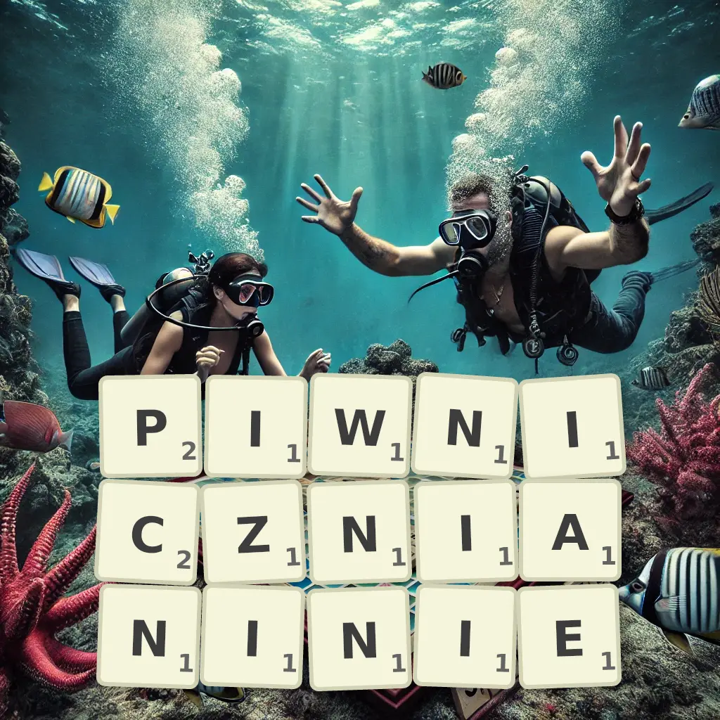 Słowa z liter PIWNICZNIANINIE
