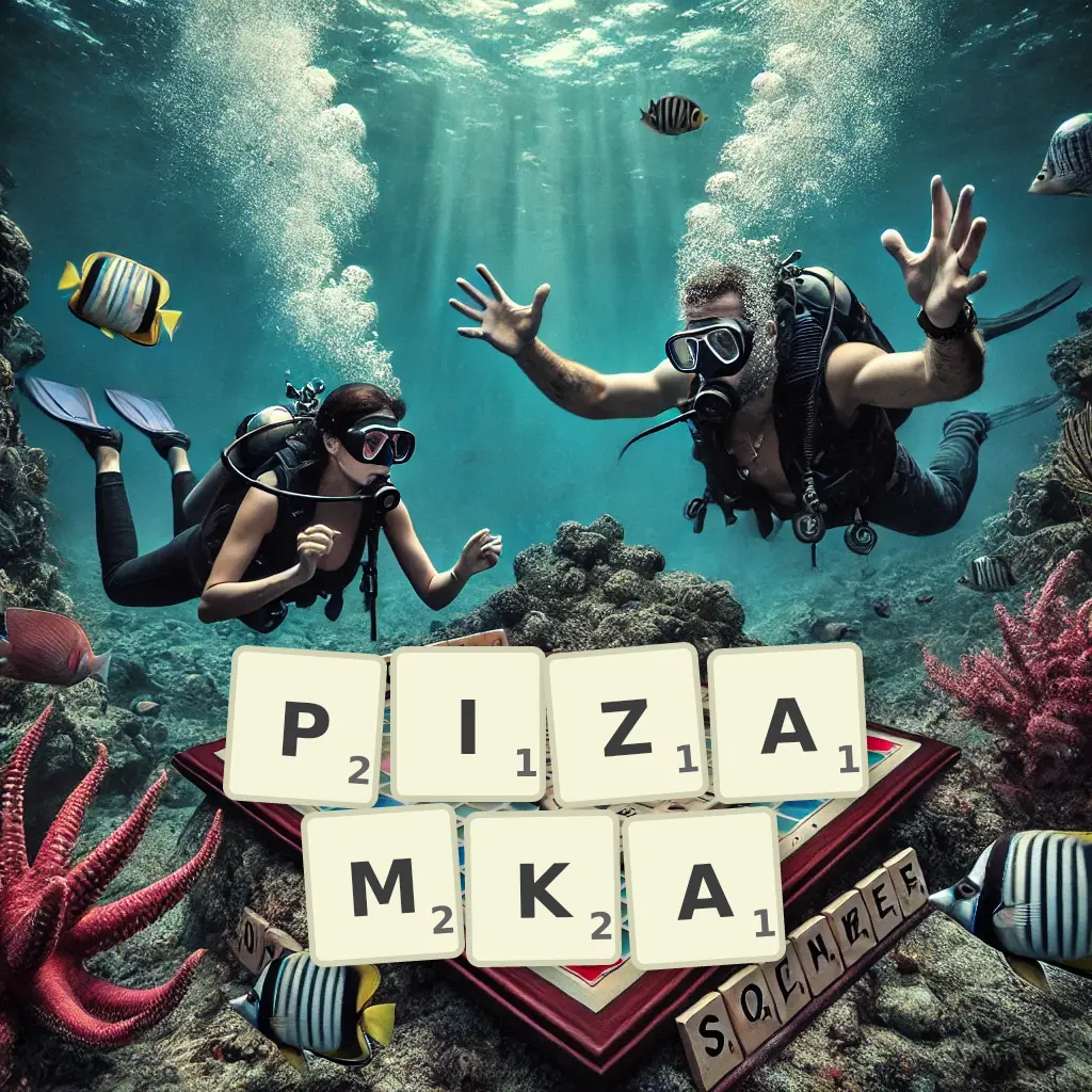Słowa z liter PIŻAMKA