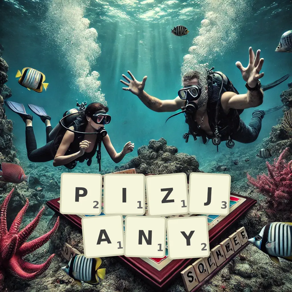 Słowa z liter PIŻJANY