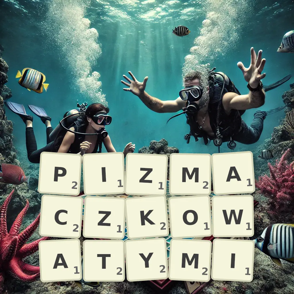 Słowa z liter PIŻMACZKOWATYMI