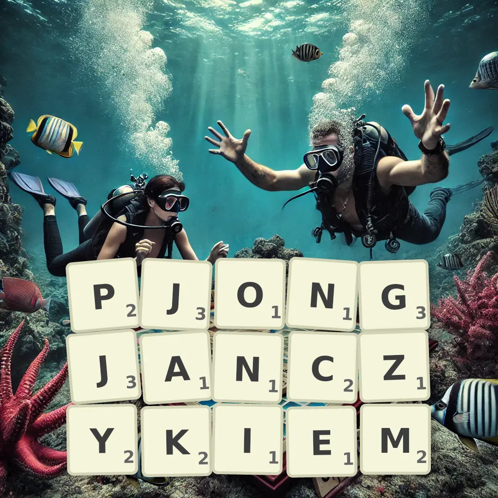 Słowa z liter PJONGJAŃCZYKIEM