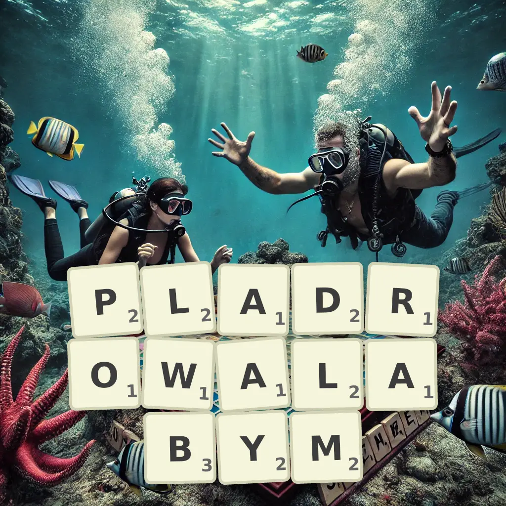 Słowa z liter PLĄDROWAŁABYM