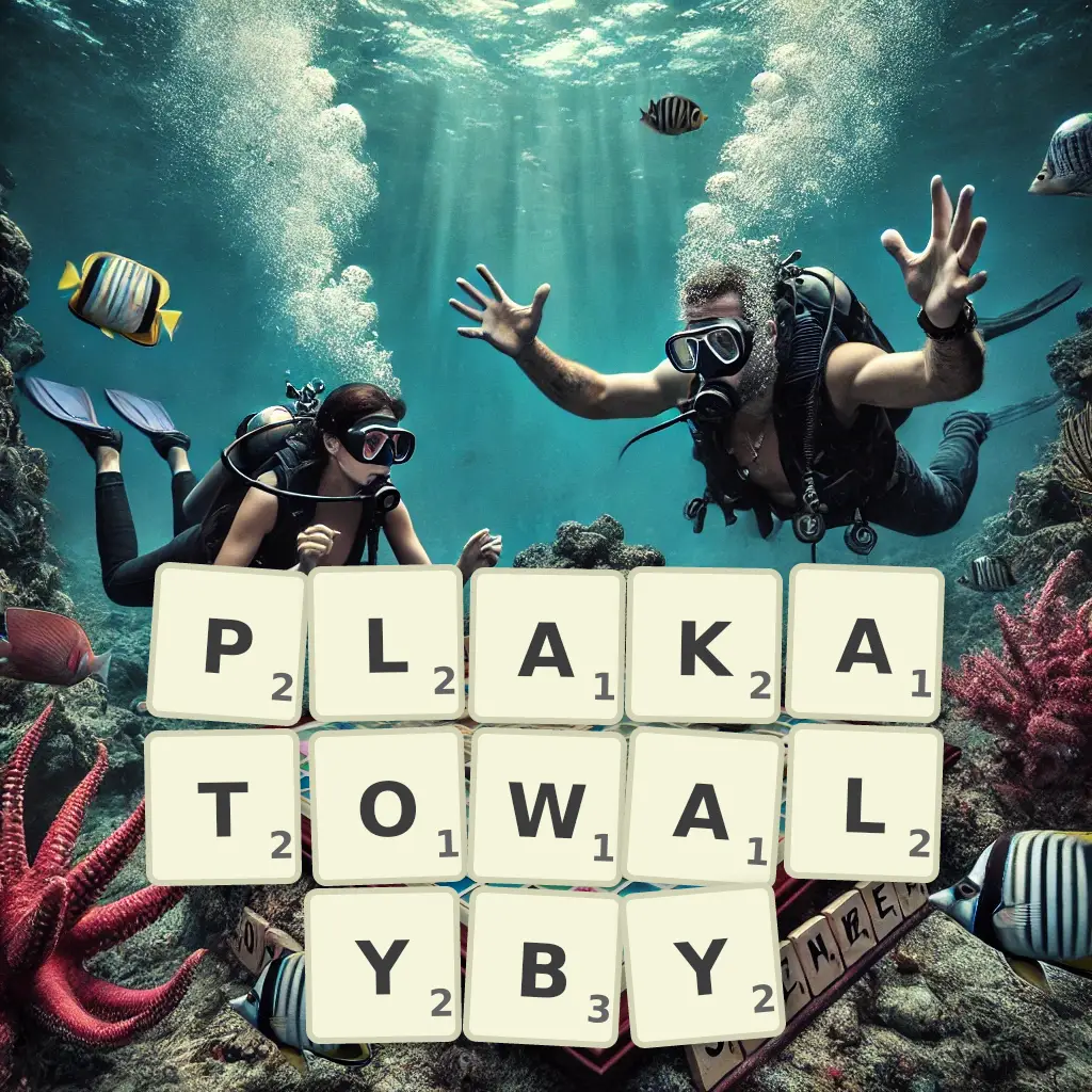 Słowa z liter PLAKATOWAŁYBY