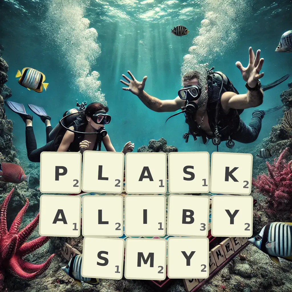 Słowa z liter PLASKALIBYŚMY