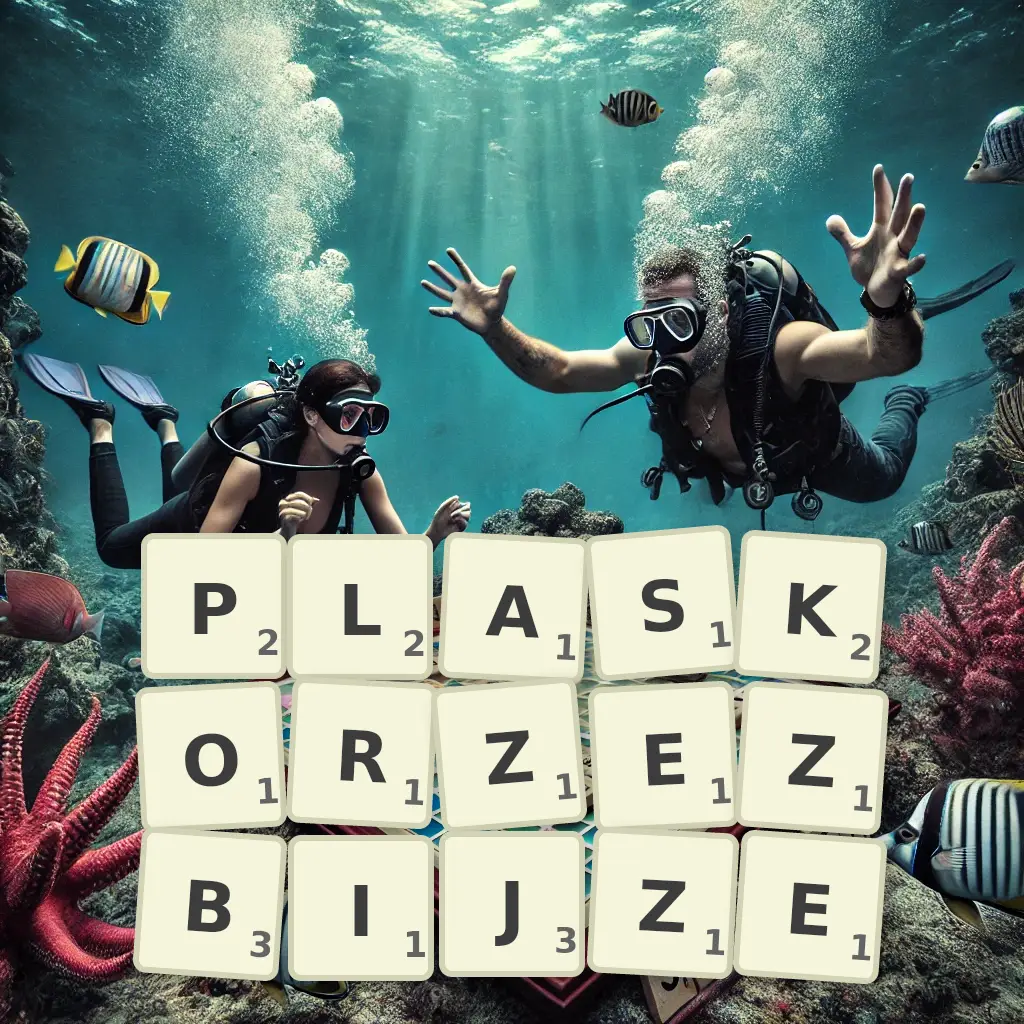 Słowa z liter PŁASKORZEŹBIJŻE