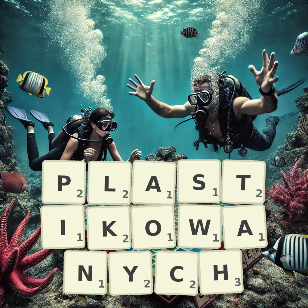 Lista słów z liter PLASTIKOWANYCH Słowa z liter PLASTIKOWANYCH