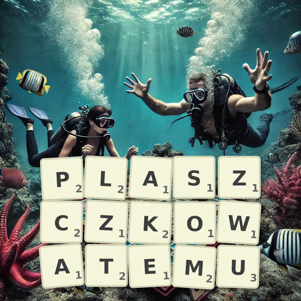 Słowa z liter PŁASZCZKOWATEMU