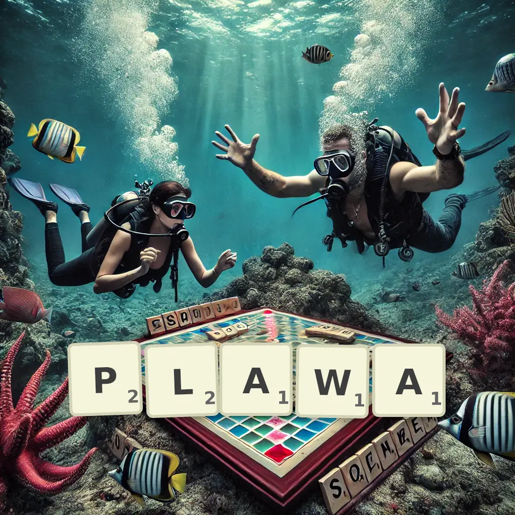 Słowa z liter PŁAWĄ