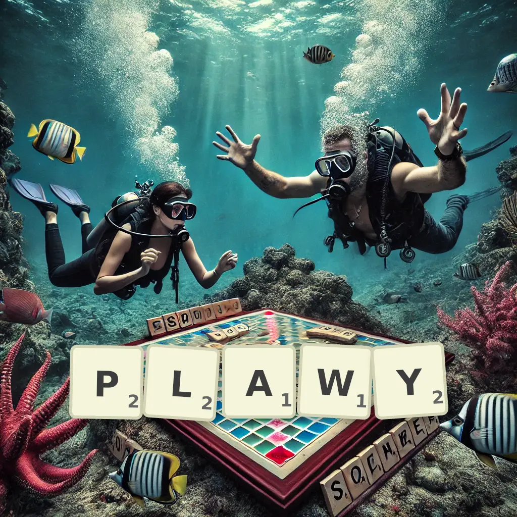 Słowa z liter PŁAWY