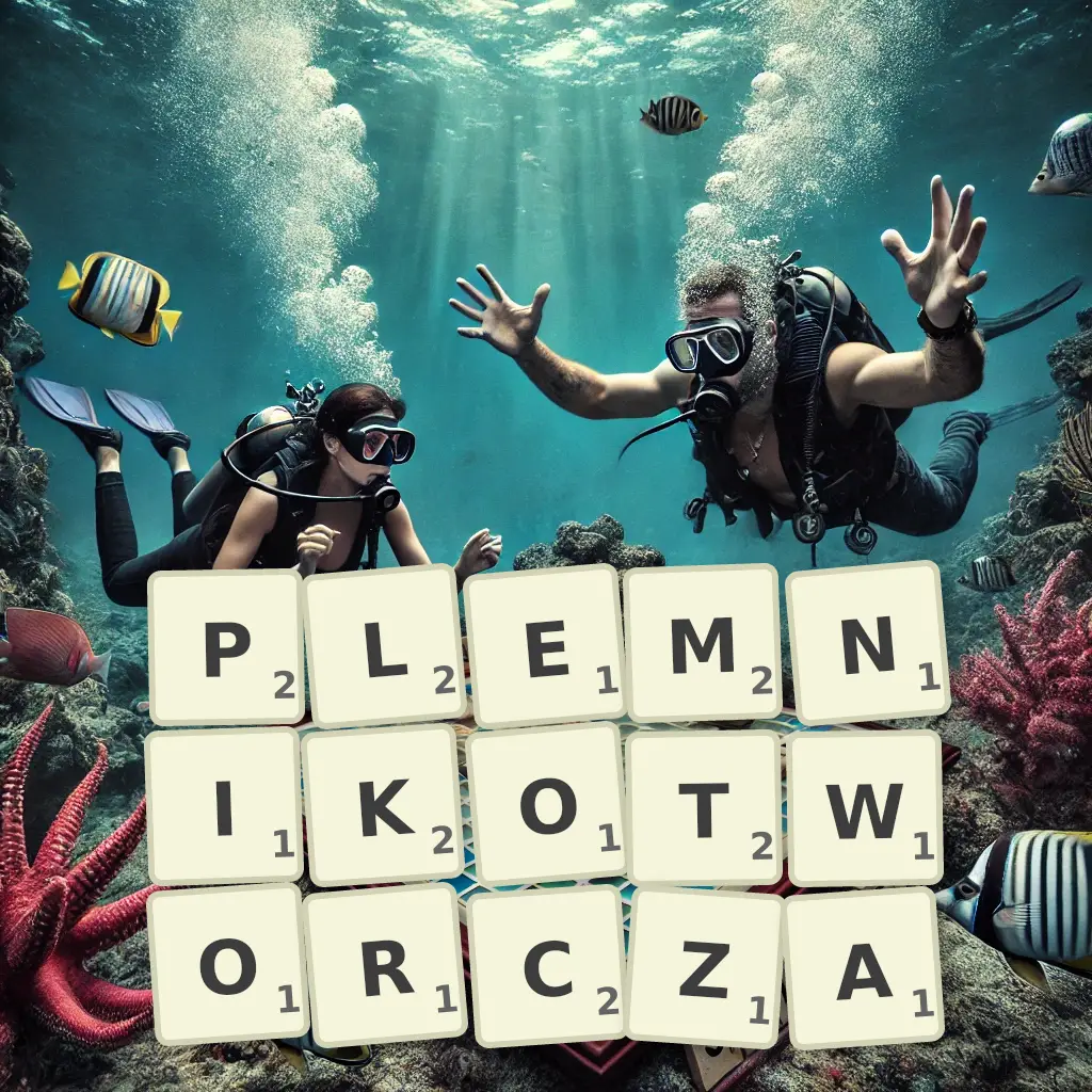 Słowa z liter PLEMNIKOTWÓRCZĄ