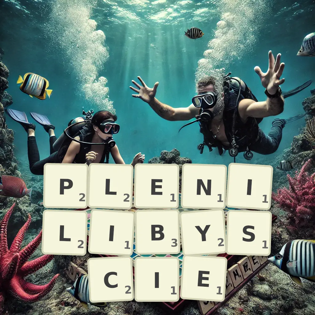 Słowa z liter PLENILIBYŚCIE