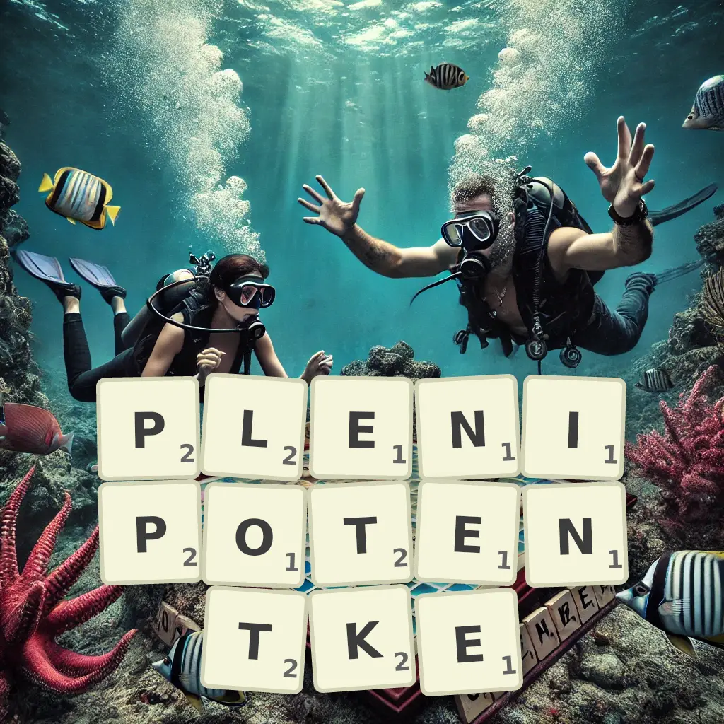Słowa z liter PLENIPOTENTKĘ