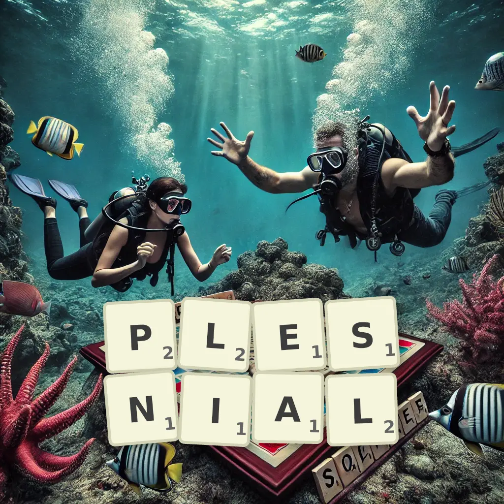 Słowa z liter PLEŚNIAŁ