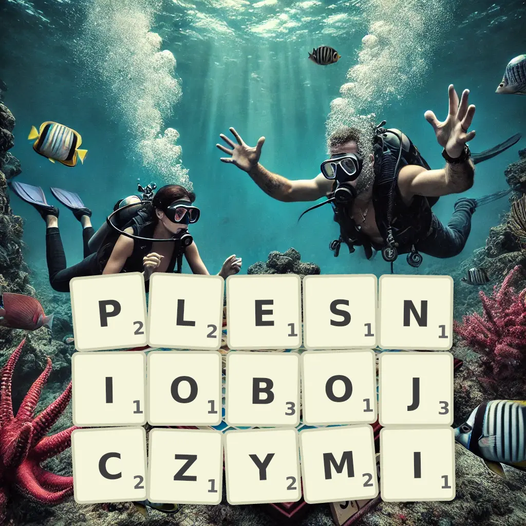 Słowa z liter PLEŚNIOBÓJCZYMI