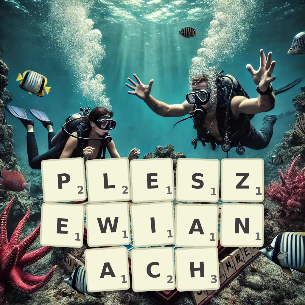 Lista słów z liter PLESZEWIANACH Słowa z liter PLESZEWIANACH