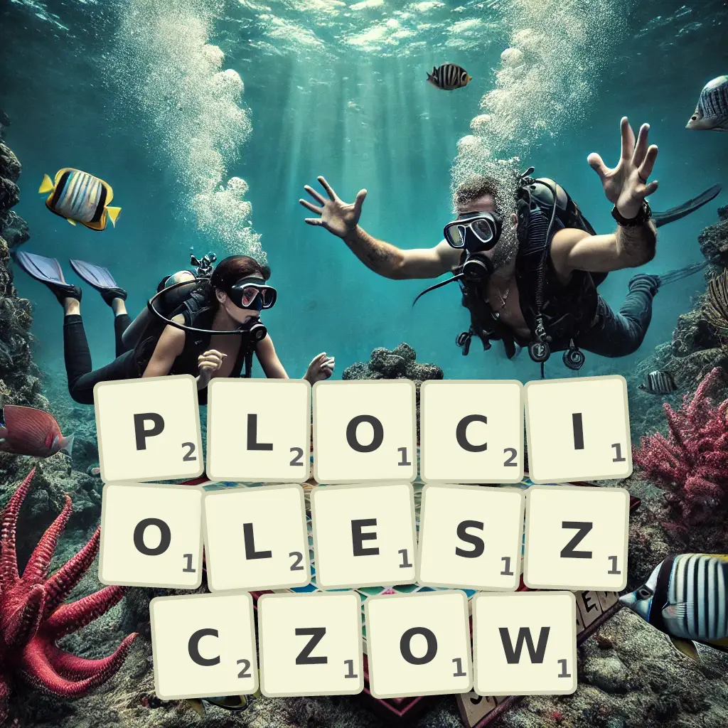 Słowa z liter PŁOCIOLESZCZÓW