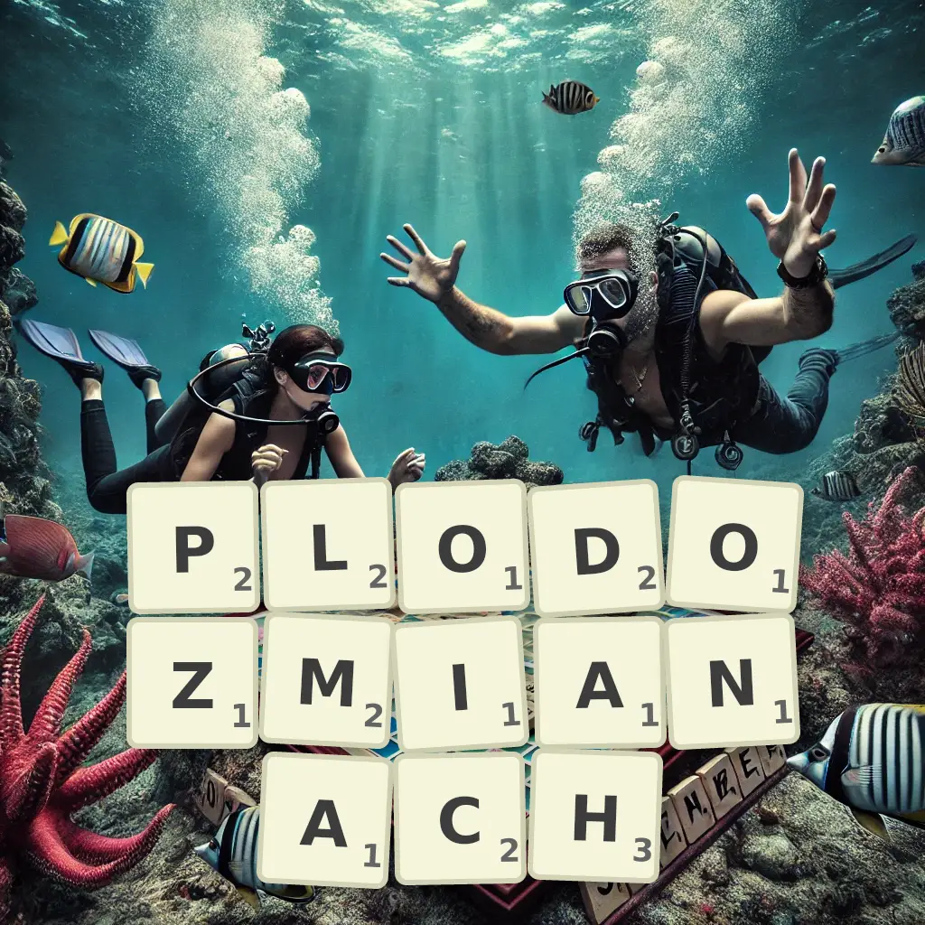 Lista słów z liter PŁODOZMIANACH Słowa z liter PŁODOZMIANACH