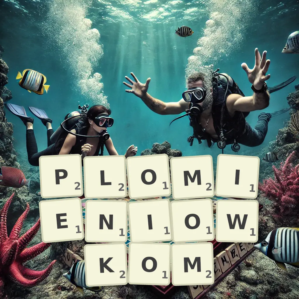 Słowa z liter PŁOMIENIÓWKOM