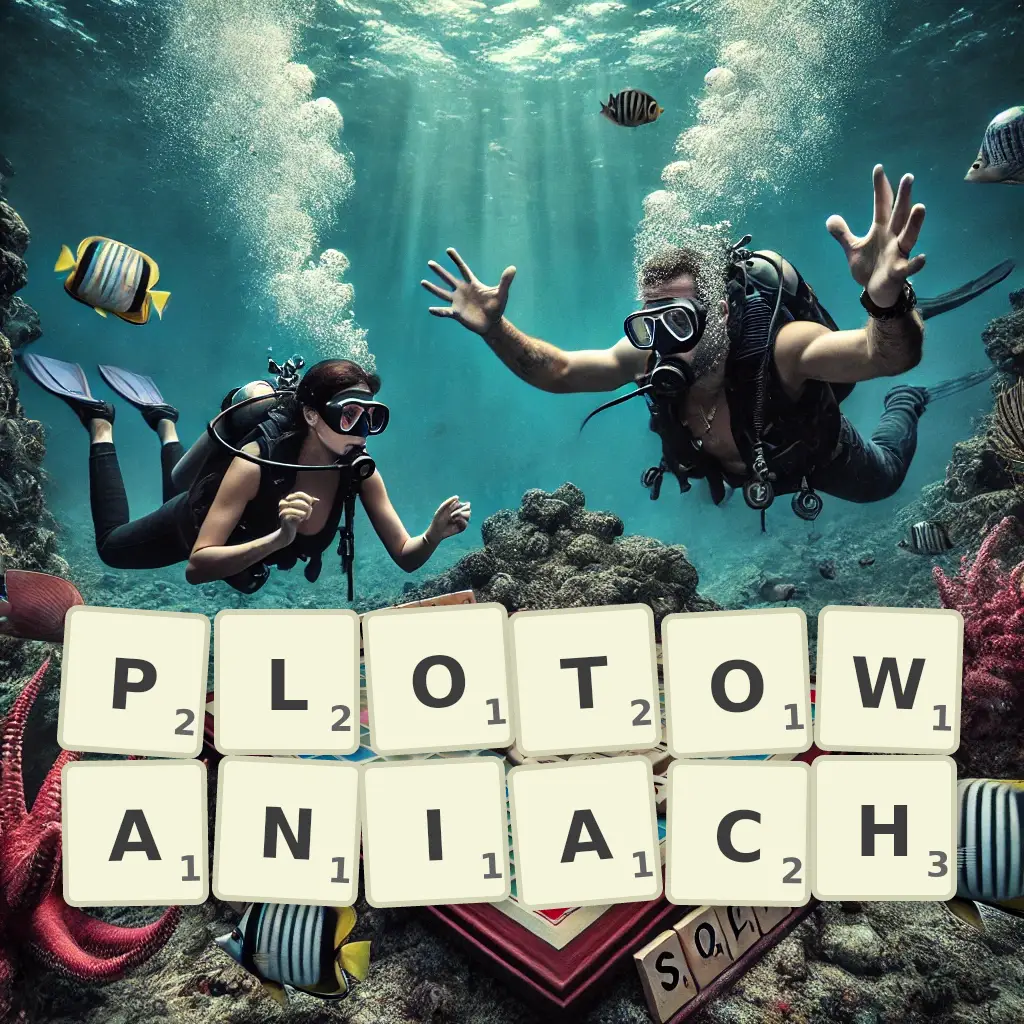 Słowa z liter PLOTOWANIACH