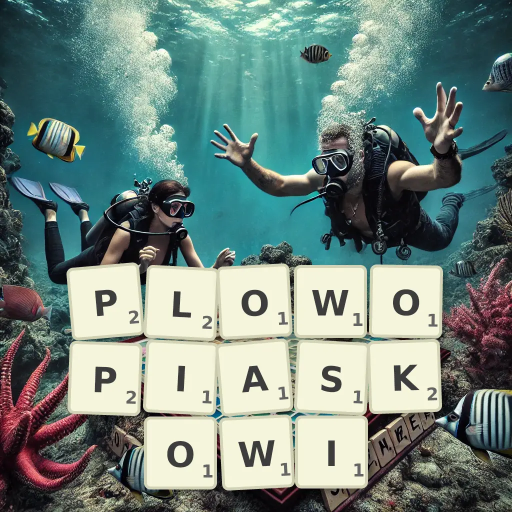 Słowa z liter PŁOWOPIASKOWI