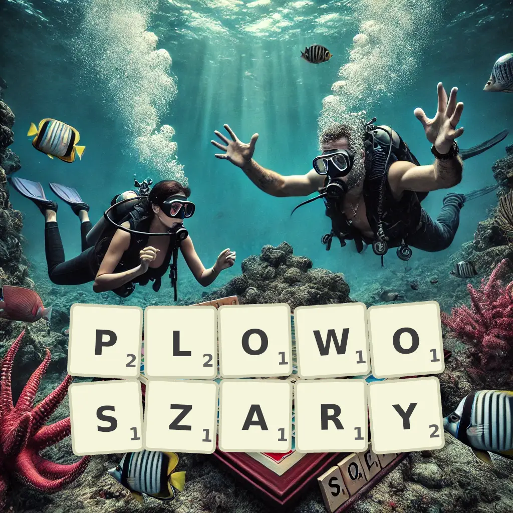 Słowa z liter PŁOWOSZARY