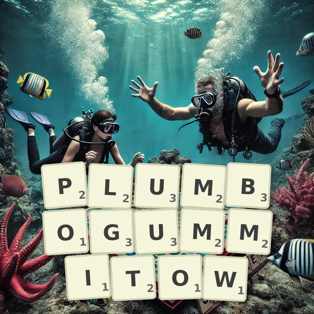Słowa z liter PLUMBOGUMMITÓW