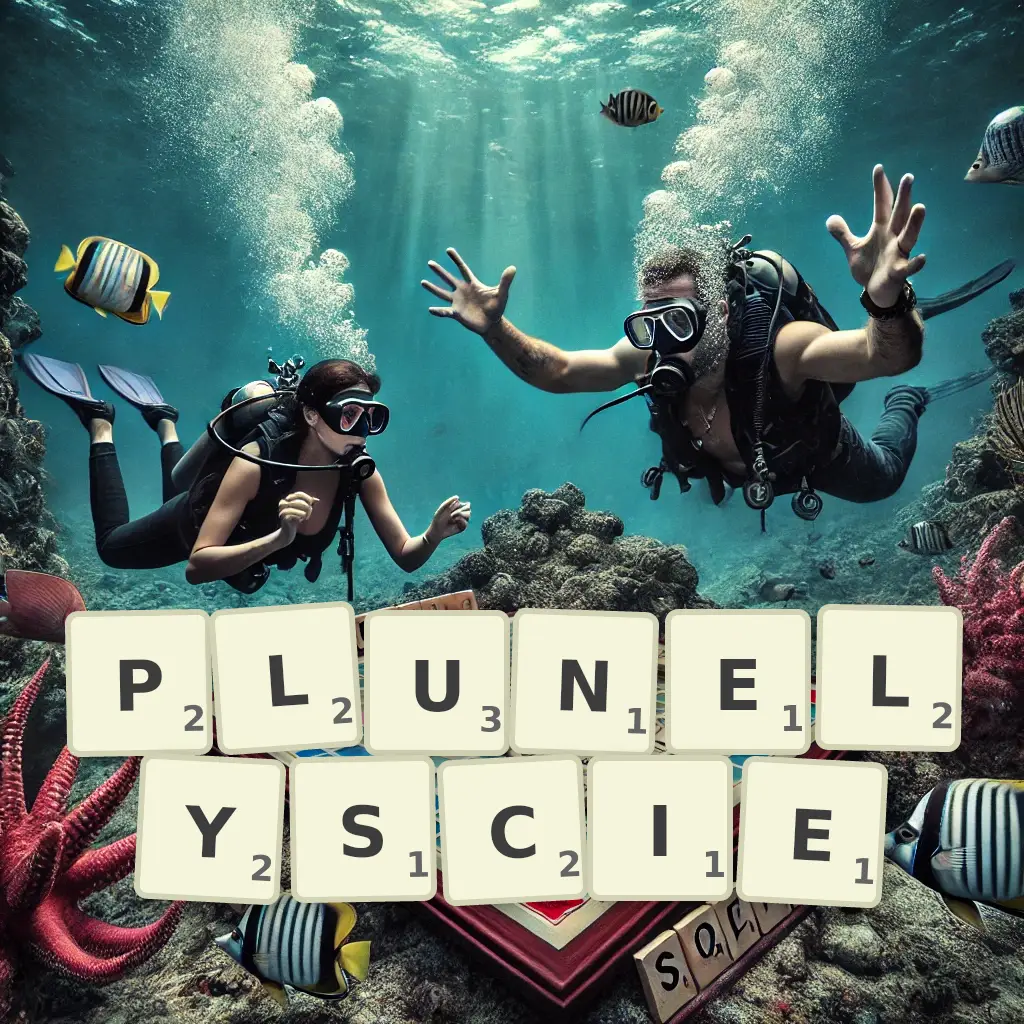 Słowa z liter PLUNĘŁYŚCIE
