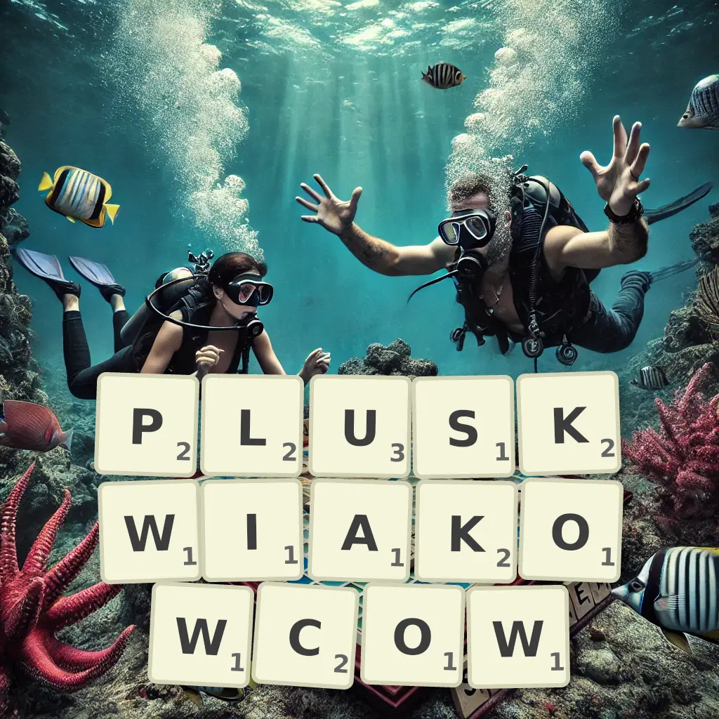 Słowa z liter PLUSKWIAKOWCÓW