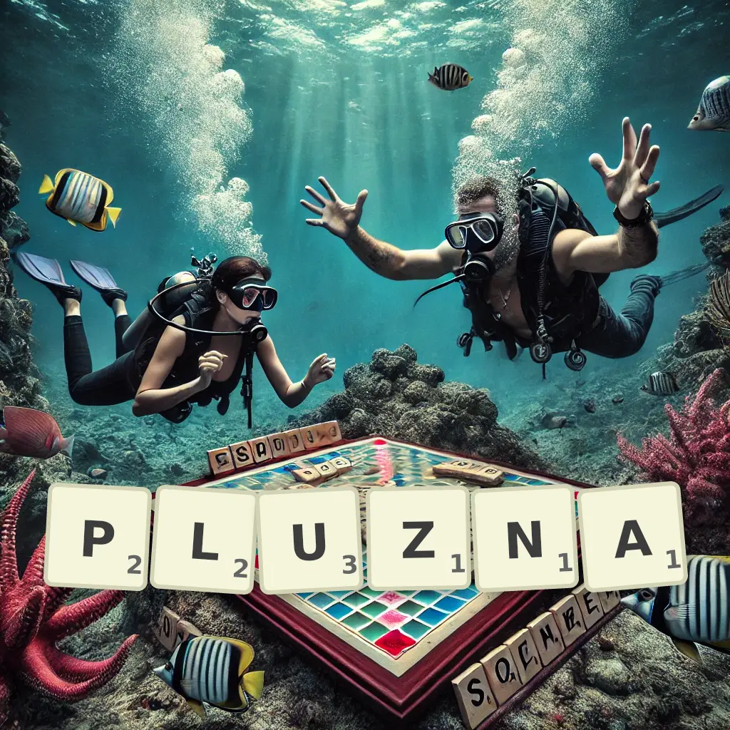 Słowa z liter PŁUŻNĄ