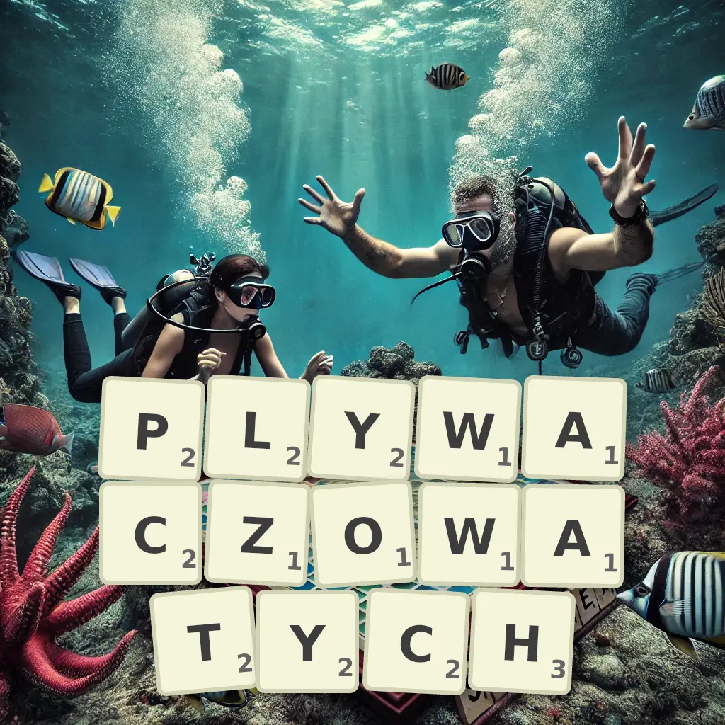 Lista słów z liter PŁYWACZOWATYCH Słowa z liter PŁYWACZOWATYCH