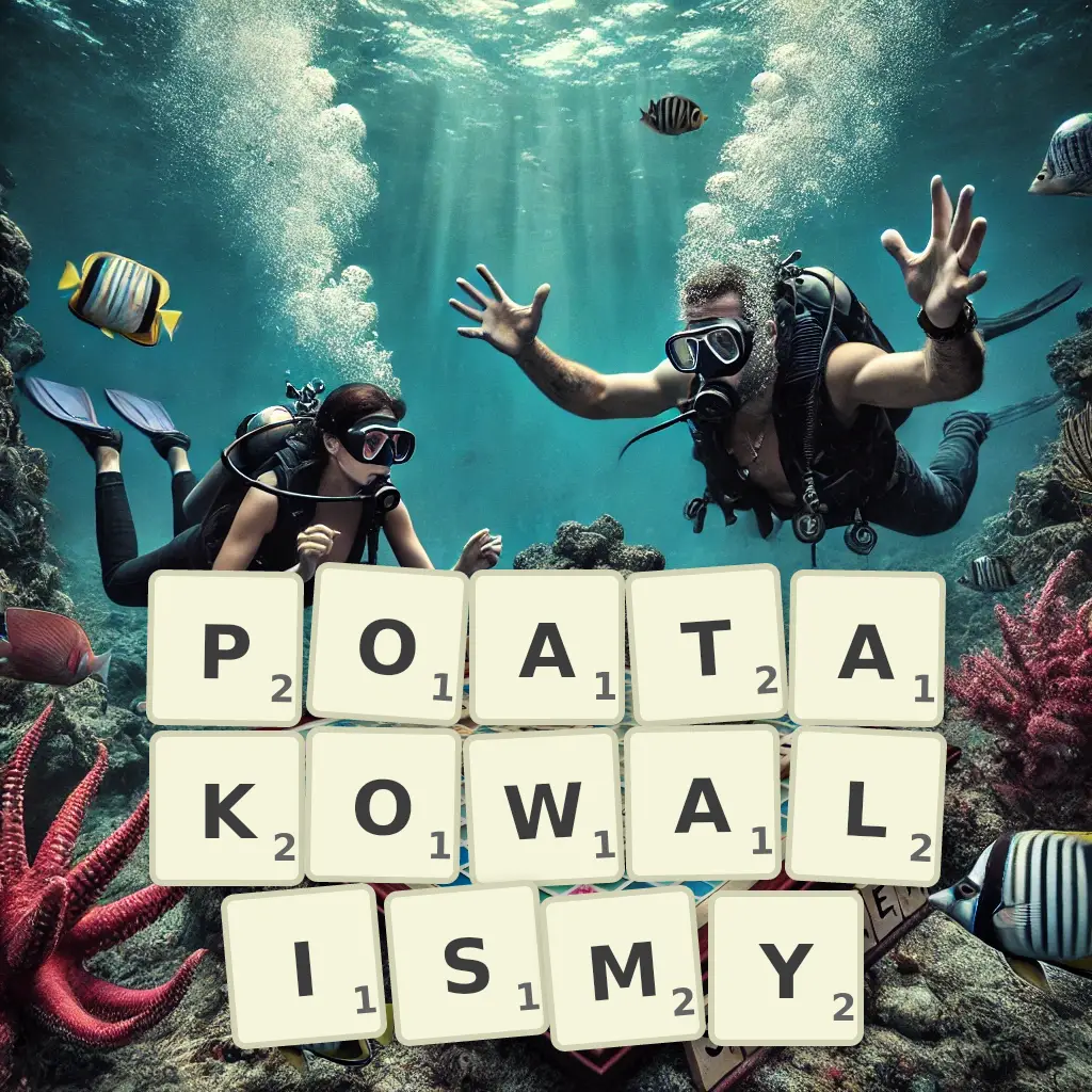 Słowa z liter POATAKOWALIŚMY