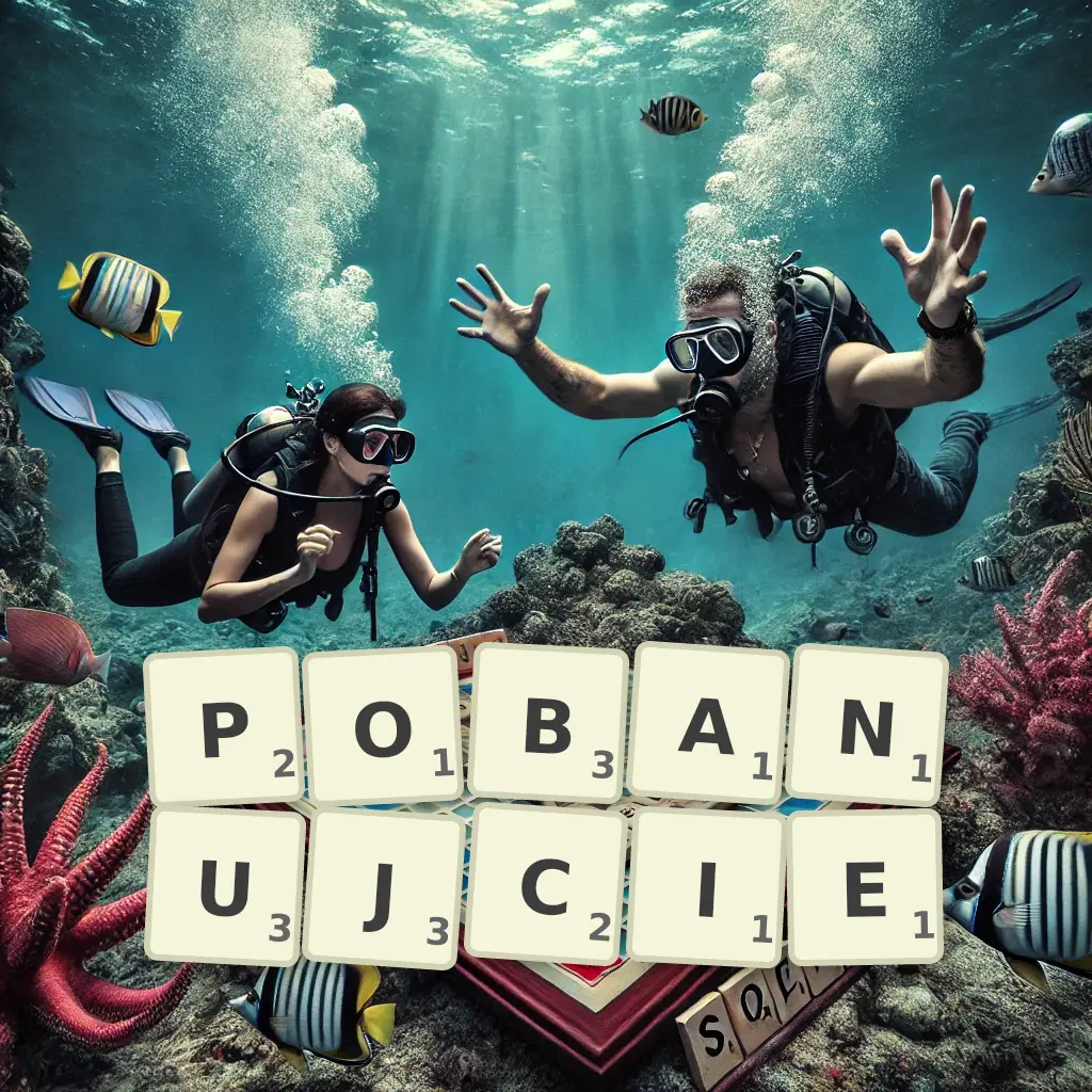Słowa z liter POBANUJCIE