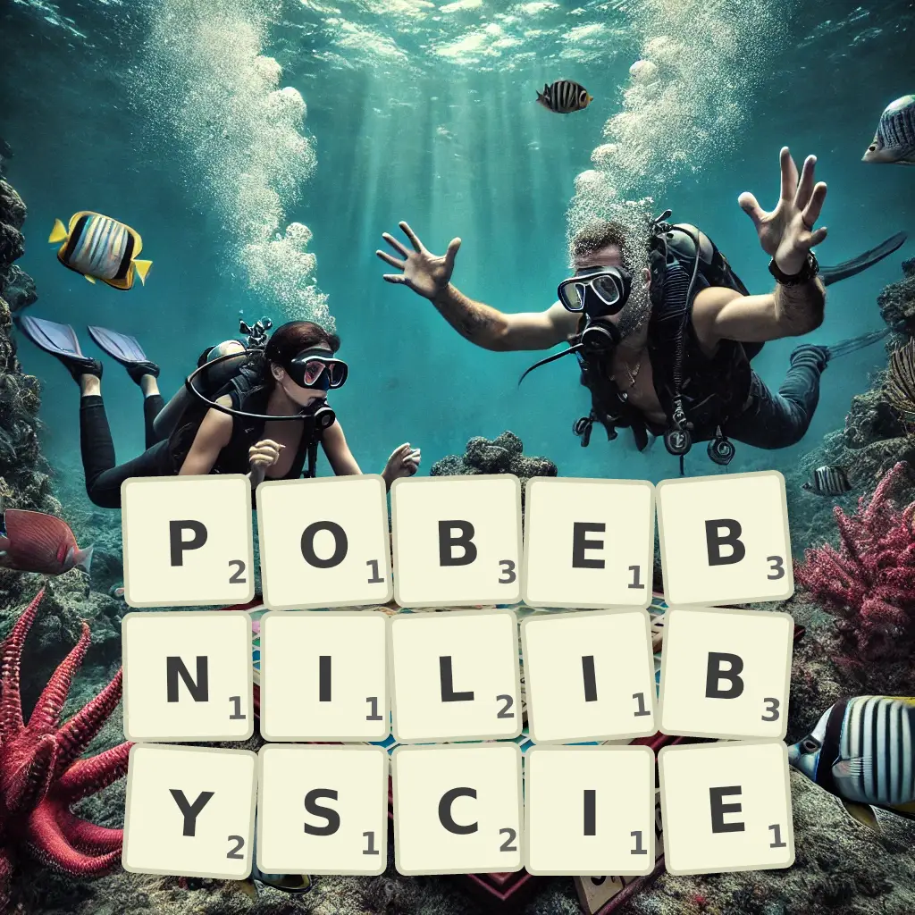 Słowa z liter POBĘBNILIBYŚCIE