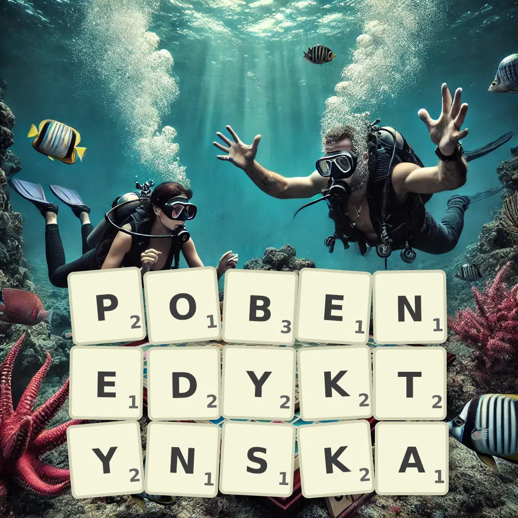 Słowa z liter POBENEDYKTYŃSKĄ