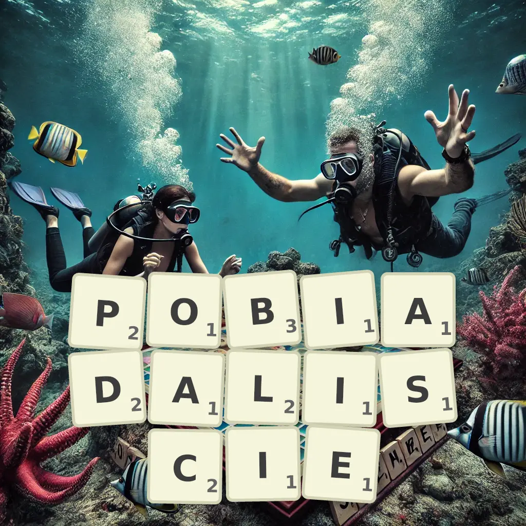 Słowa z liter POBIADALIŚCIE