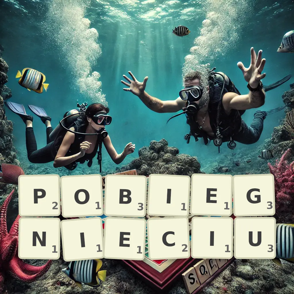 Słowa z liter POBIEGNIĘCIU