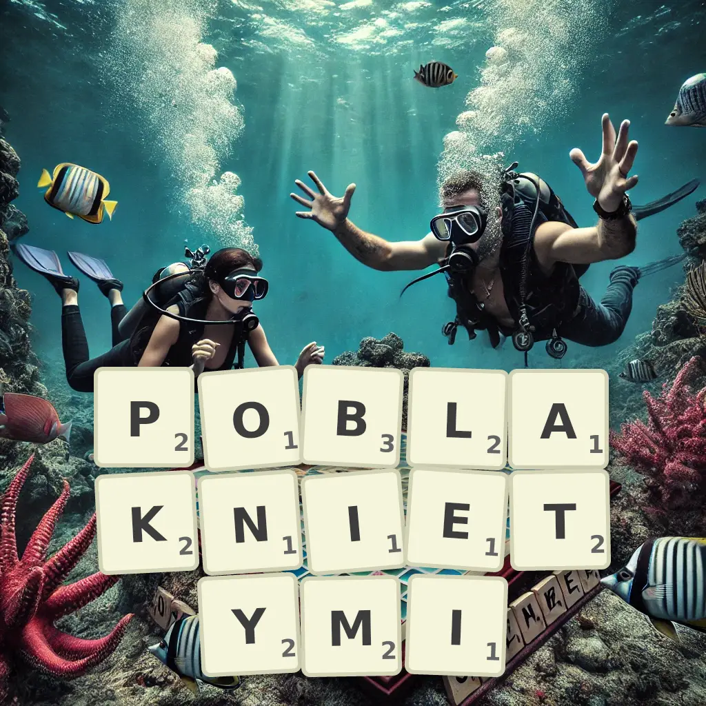 Słowa z liter POBLAKNIĘTYMI